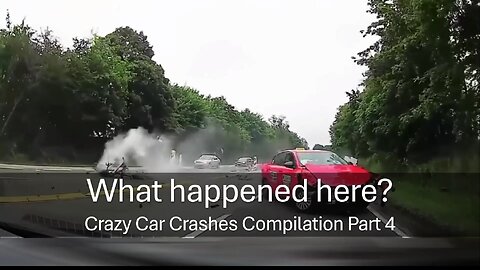 What happened here? Crazy Car Crashes Compilation Part 4