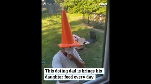 Awesome Dad - Visits Daughter Everyday With Different Look