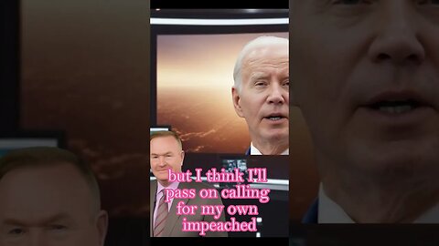 More of Rile O'Billy Hilariously Trying to Convince President Joe Biden to Impeach Himself #shorts