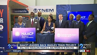 NAACP leaders back Maglev train project