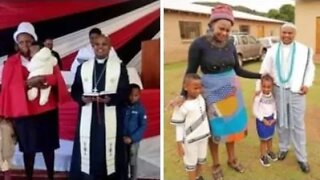 Tragedy as cleric, wife and their three children die in church fire.