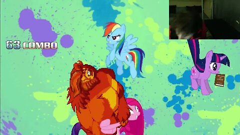 My Little Pony Characters (Twilight Sparkle, Rainbow Dash, And Rarity) VS Sasquatch In A Battle