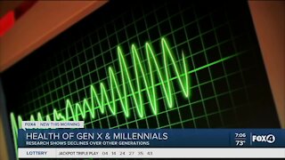 Study shows health decline in Gen X and Gen Y