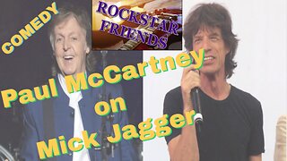 Paul McCartney on Mick Jagger Comedy Spoof