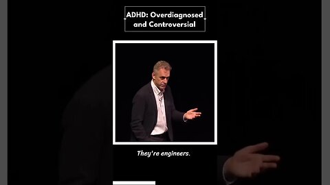 #jordanpeterson On ADHD overdiagnosed and controversial