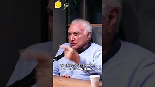 O dia que Lula levou uma invertida de Michel Temer.