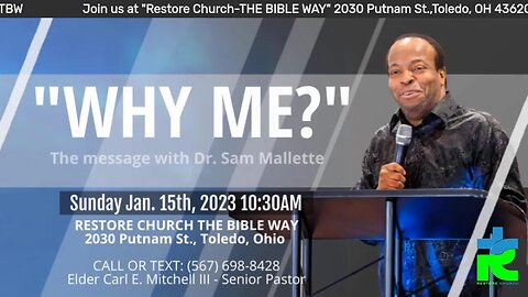 Join us today for a special message from Assistant Pastor Sam Mallette