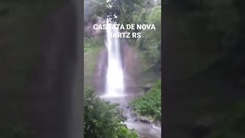 CASCATA DE NOVA HARTZ RS #cascata #cascatas #trilha