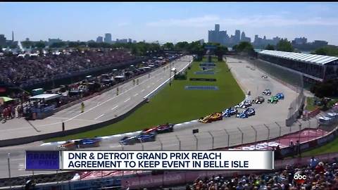 DNR, Detroit Grand Prix agree to keep race on Belle Isle through at least 2021