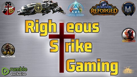 Welcome to RighteousStrike Gaming Ministry 2.0