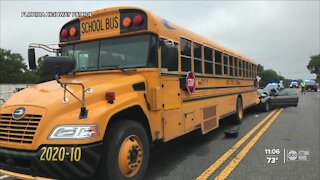8-year-old passenger killed after driver crashes into back of school bus in Citrus County