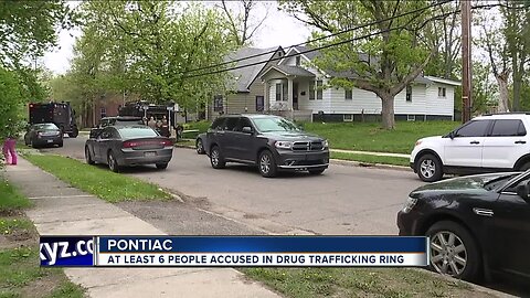 FBI conducting raids at Pontiac homes related to international drug trafficking ring