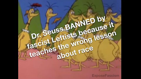 The Left Demands this Classic Dr. Seuss Cartoon be BANNED -