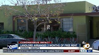 Landlord in Normal Heights gives tenants 3 months free rent