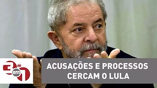 Acusações e processos cercam o ex-presidente Lula