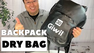 30L Waterproof Dry Bag with Backpack Straps by Giwil Review