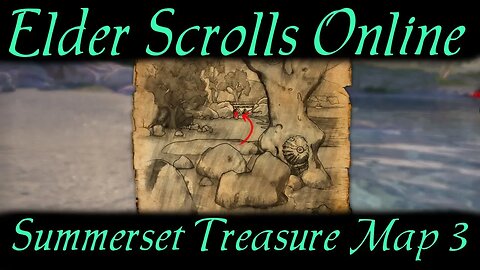 Summerset Treasure Map 3 [Elder Scrolls Online] ESO