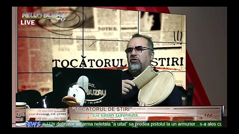 LIVE - TV NEWS BUZAU - TOCATORUL DE STIRI, cu Iulian Gavriluta. Azi despre...