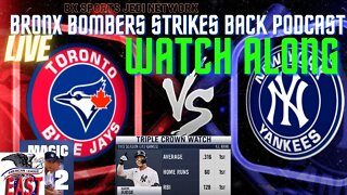 ⚾BASEBALL:NEW YORK YANKEES VS. Toronto Blue Jays LIVE WATCH ALONG AND PLAY BY PLAY