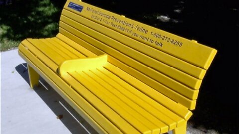 Group uses benches to promote suicide prevention and awareness