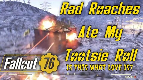 The Rad Roach Hunt A Fallout 76 Don't Eat The Bugs Special Red Rocket Ranger Tower Camp Destroyer