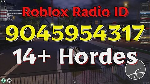 Hordes Roblox Radio Codes/IDs