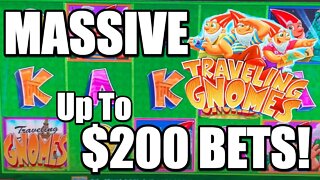 MY FIRST ATTEMPT ON THIS SLOT MACHINE AND IT TURNED OUT TO BE INSANE! Up To $200 BETS