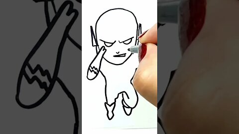 How to Draw and Paint Barry Allen the Flash
