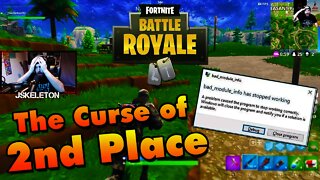 The Curse of 2nd Place - Fortnite Battle Royale