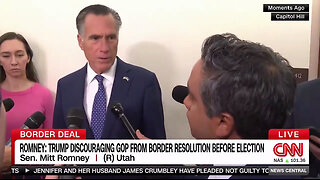 Romney Blames Trump, Not Biden, for the Invasion at the Southern Border