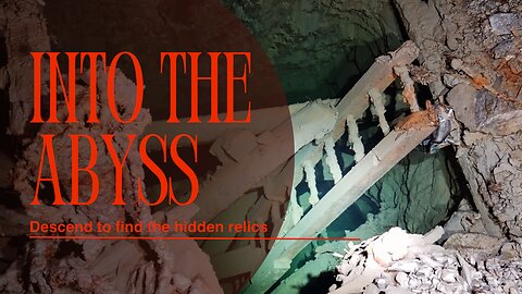 Descending abandoned mine airshaft to reveal hidden treasures
