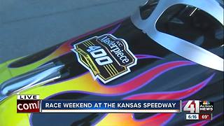 It's race weekend at the Kansas Speedway