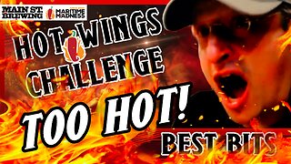 You Won't Believe this Hot Wings Challenge BEST BITS! Things Get TOO HOT!!!!