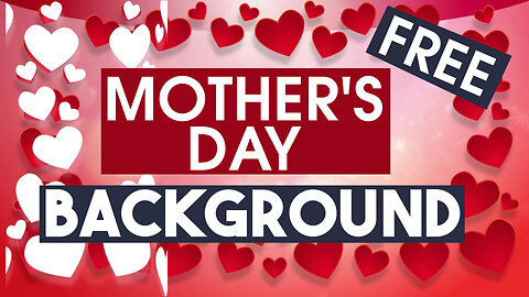 Virtual Love on Mother's Day: Enhance Your Zoom Moments with a Heartwarming Background