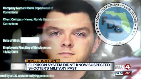 Florida's prison department was unaware of Zephen Xaver's questionable Army stint prior to hire