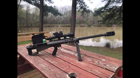 Plinking with 50BMG - Boar Creek Ranch