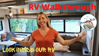 Bunkhouse Trave Trailer RV Walk-Through - 2 adults 7 kids 1 dog