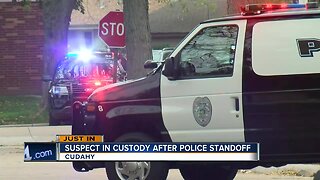 Suspect in custody after police standoff in Cudahy