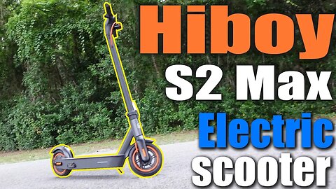 Hiboy S2 Max Electric Scooter | 2022 Test & Review | 40 Mile Range, Upgraded 500W Motor, 19MPH Speed