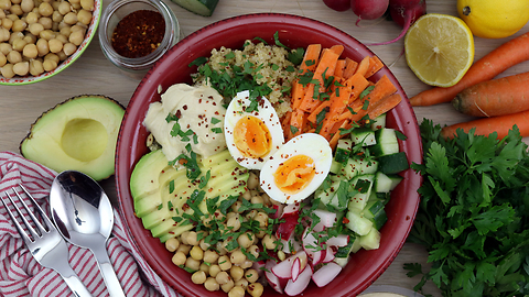 Delicious Buddha bowl recipe