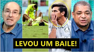 "É PREOCUPANTE! Foi a MAIOR DERROTA do Palmeiras com o Abel, e TÁ CLARO que..." Flamengo ENFIA 3 a 0