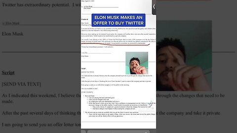 ELON MUSK FINAL OFFER TO BUY TWITTER