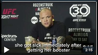 UFC Fighter Anthony Smith Discloses Blood Clot Experience Post mRNA COVID Vaccine