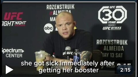 UFC Fighter Anthony Smith Discloses Blood Clot Experience Post mRNA COVID Vaccine