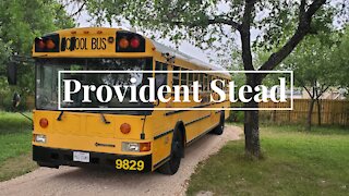 Family Moves to School Bus to Get Debt Free
