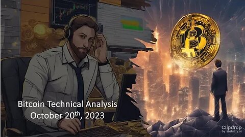 Bitcoin - Technical analysis, October 20th, 2023