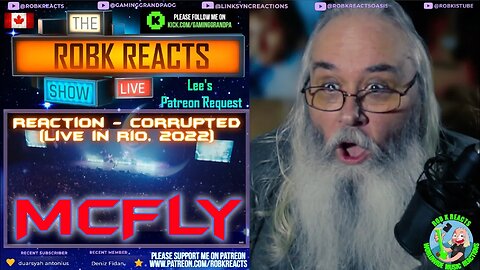 McFly Reaction - Corrupted (Live in Rio, 2022) - First Time Hearing - Requested