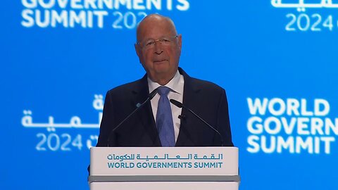Klaus Schwab Full Speech & Interview at World Governments Summit 2024 in Dubai