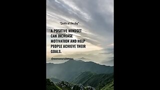 The Power of a Positive Mindset: Boosting Motivation for Goal Achievement