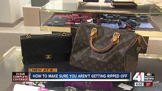 How to spot a counterfeit designer handbag
